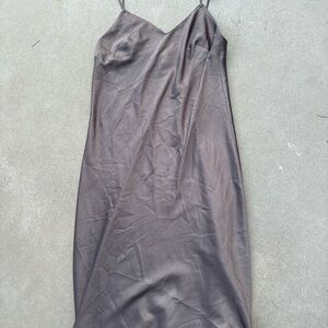Vintage Victoria's Secret Taupe Slip Dress